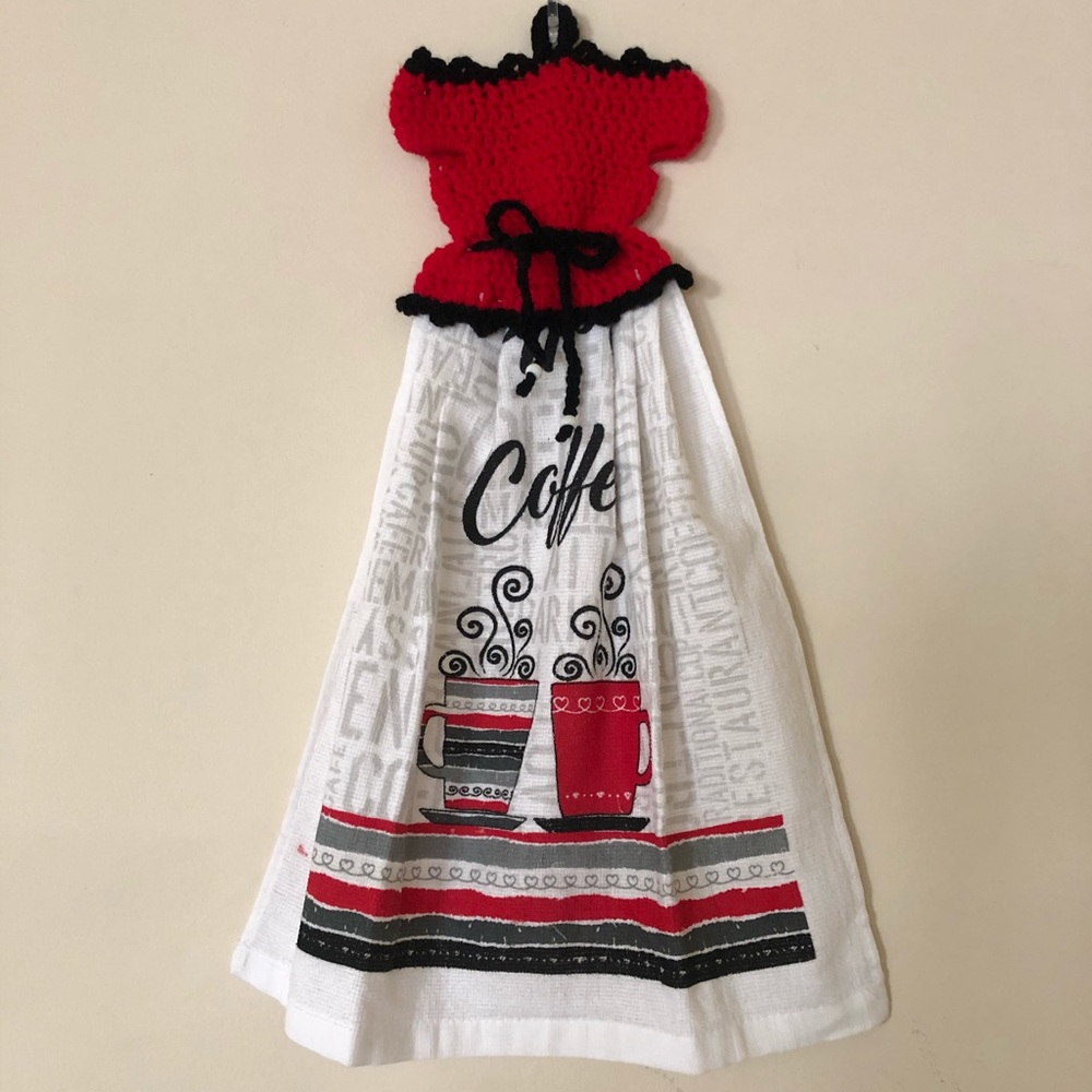 Handmade dress towel for affordable gift